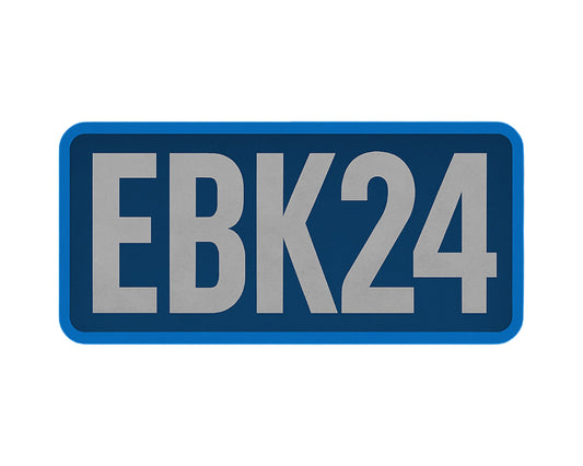 EBK24 album title t-shirt (small logo)